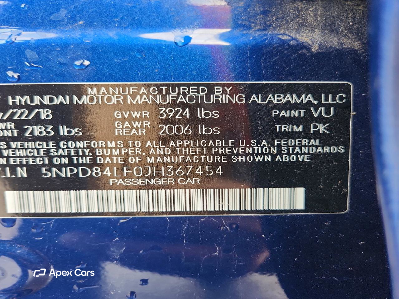 Hyundai Elantra 2018