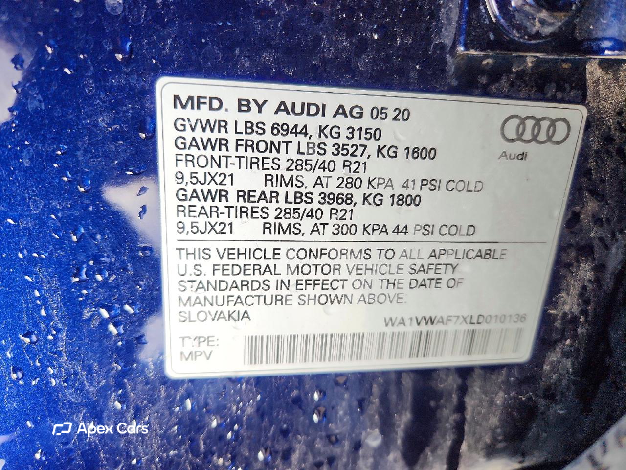 Audi SQ7 2020