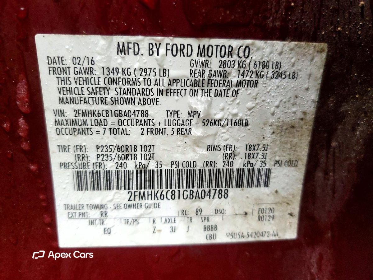 Ford Flex 2016