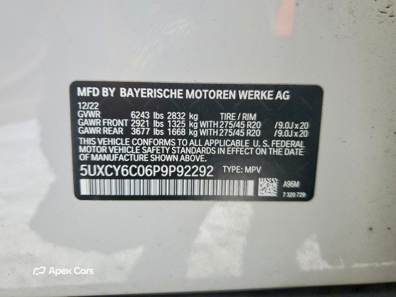 BMW X6 2023