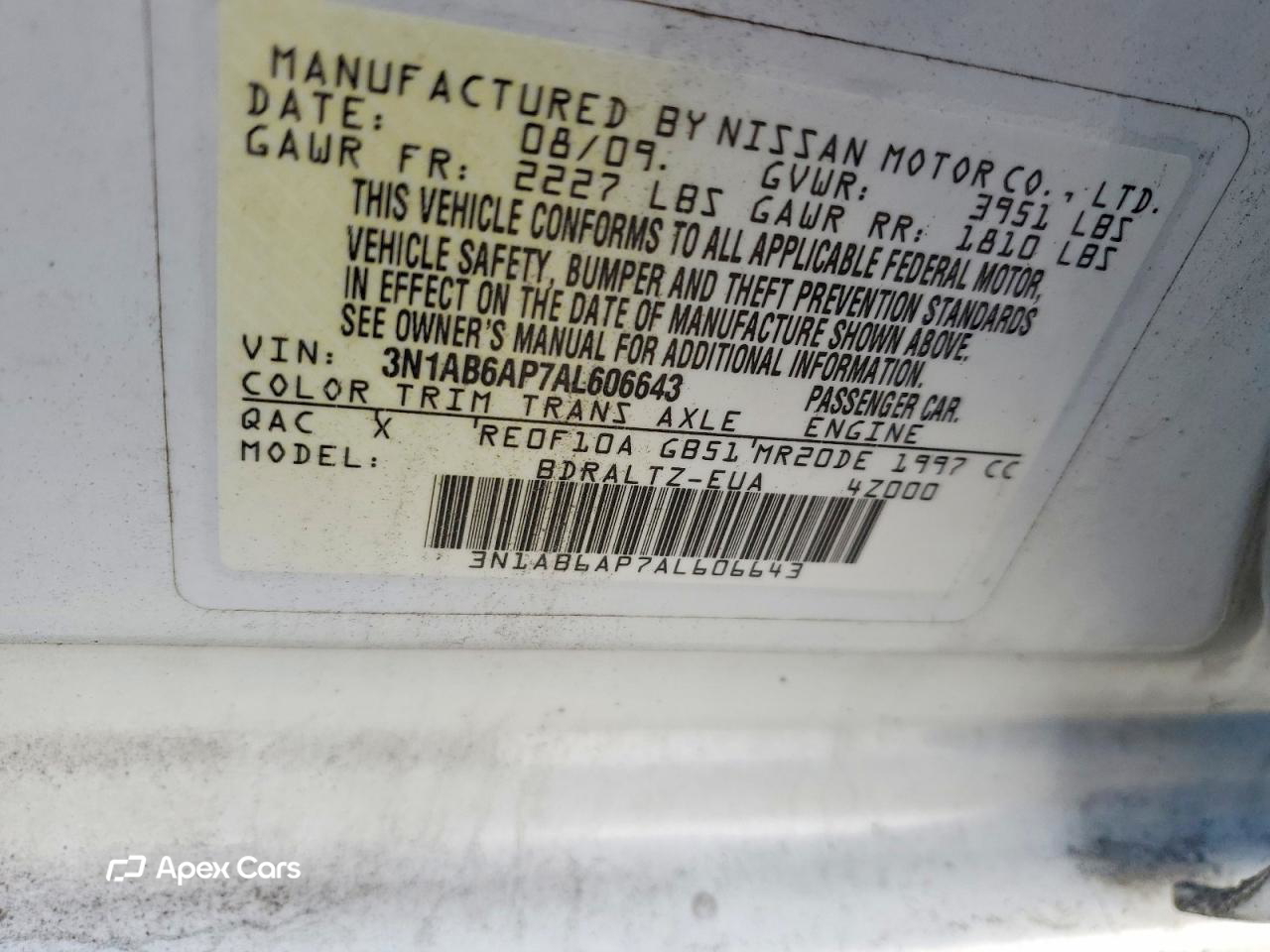 Nissan Sentra 2010