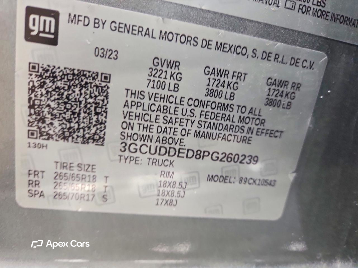Chevrolet Silverado 2023