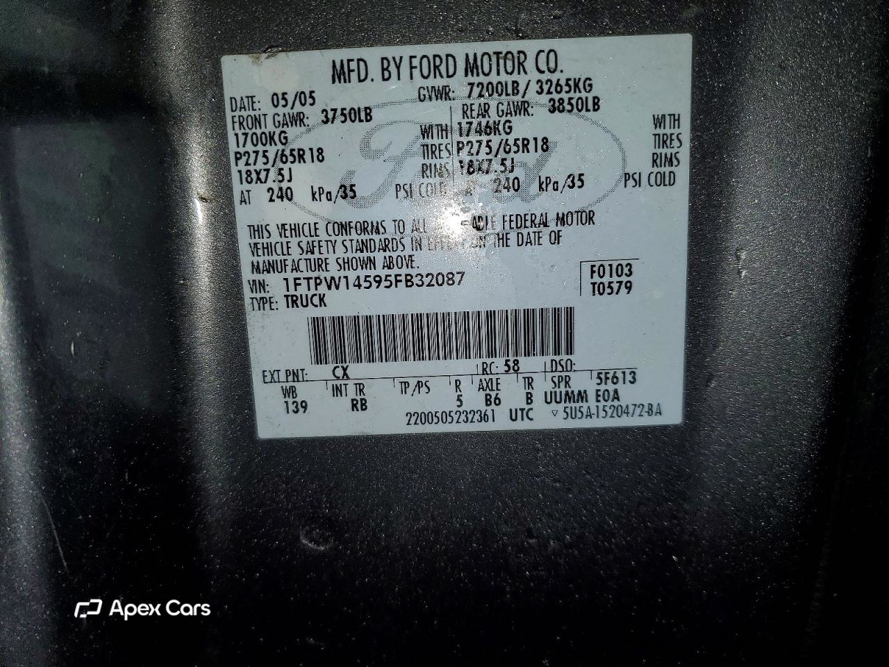 Ford F-150 2005