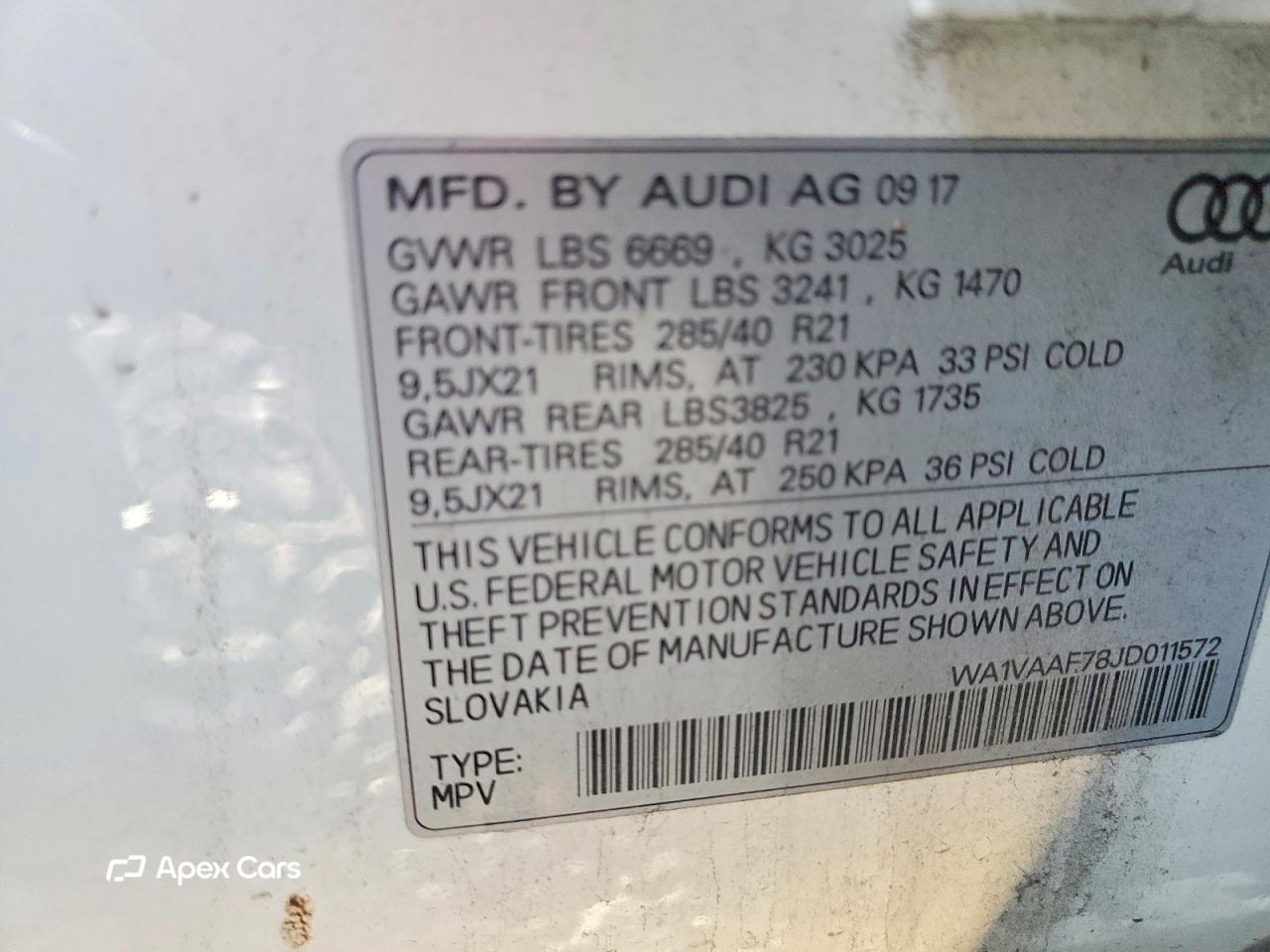 Audi Q7 2018