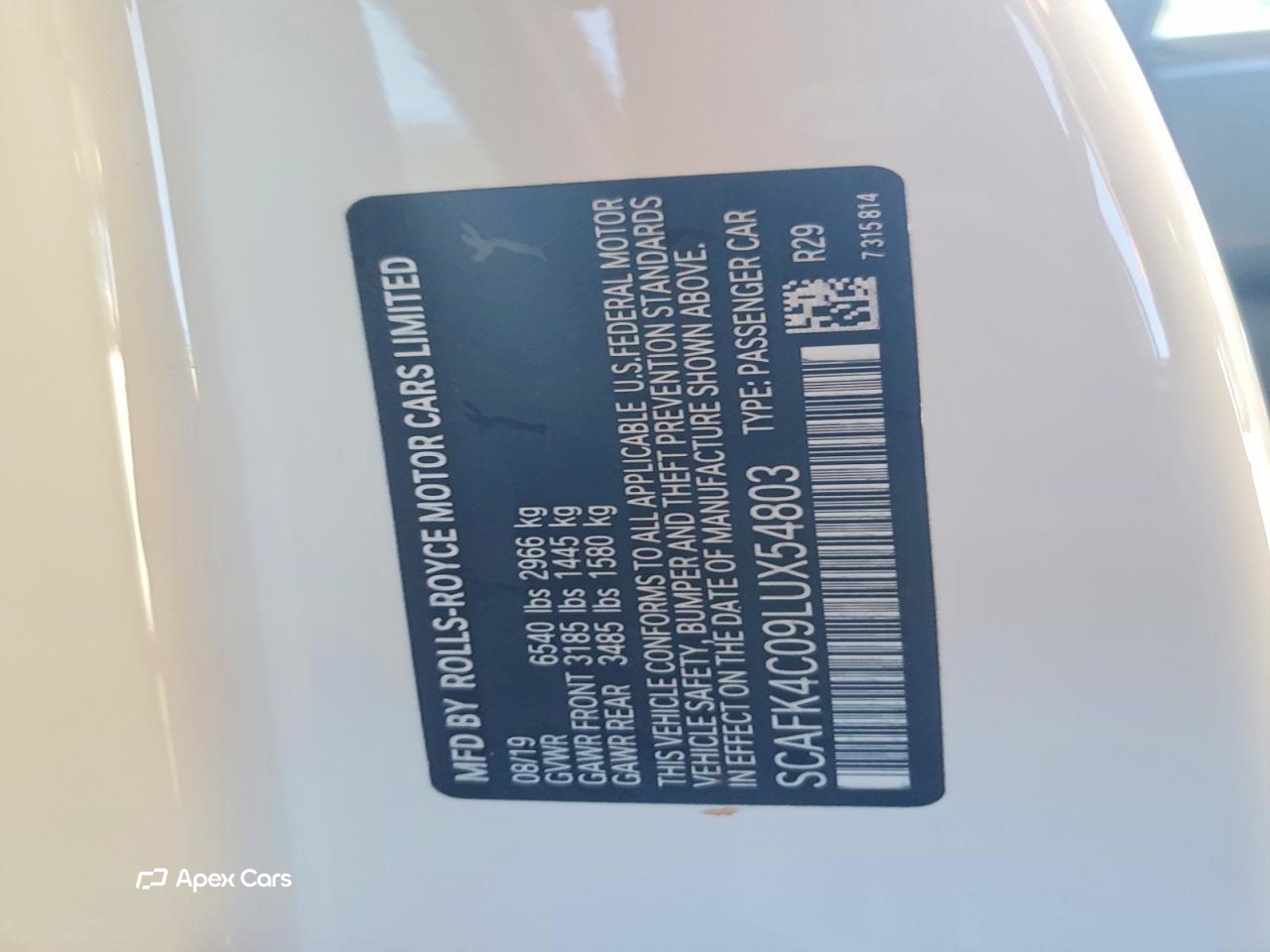 Rolls-Royce Ghost 2020