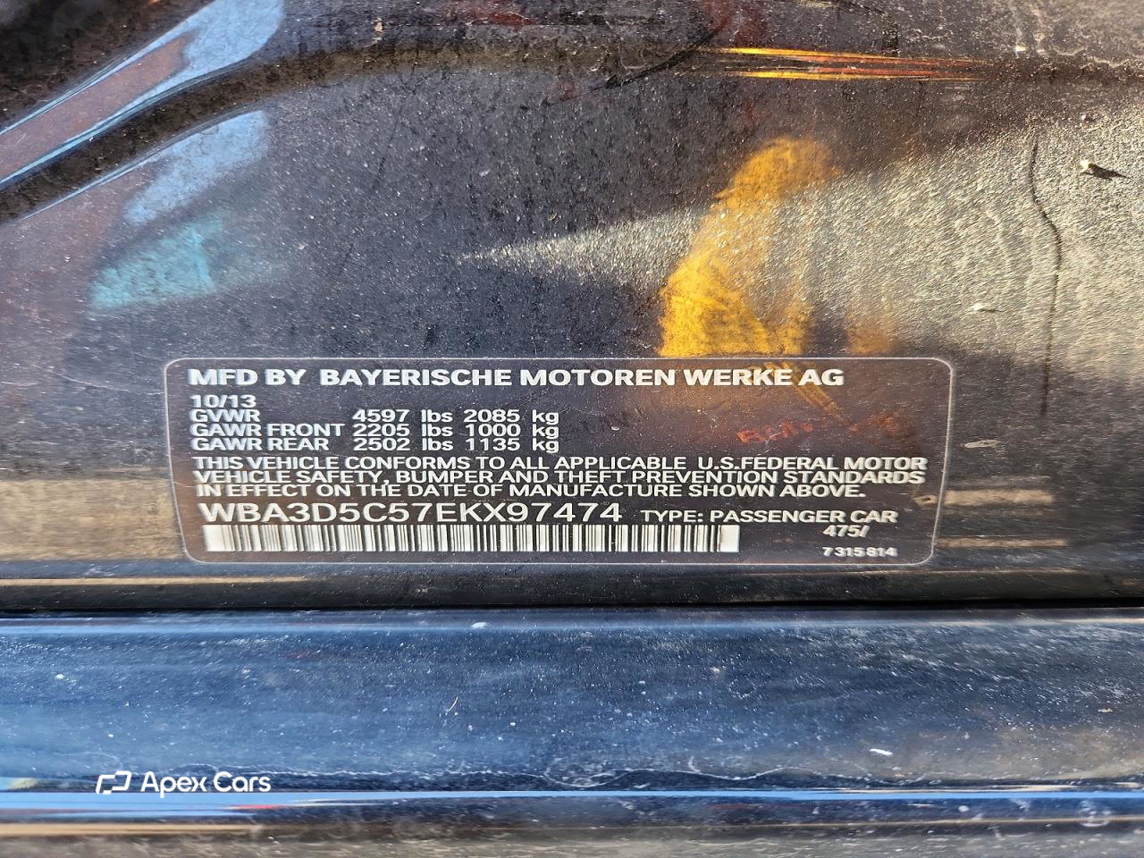 BMW Series 3 2014