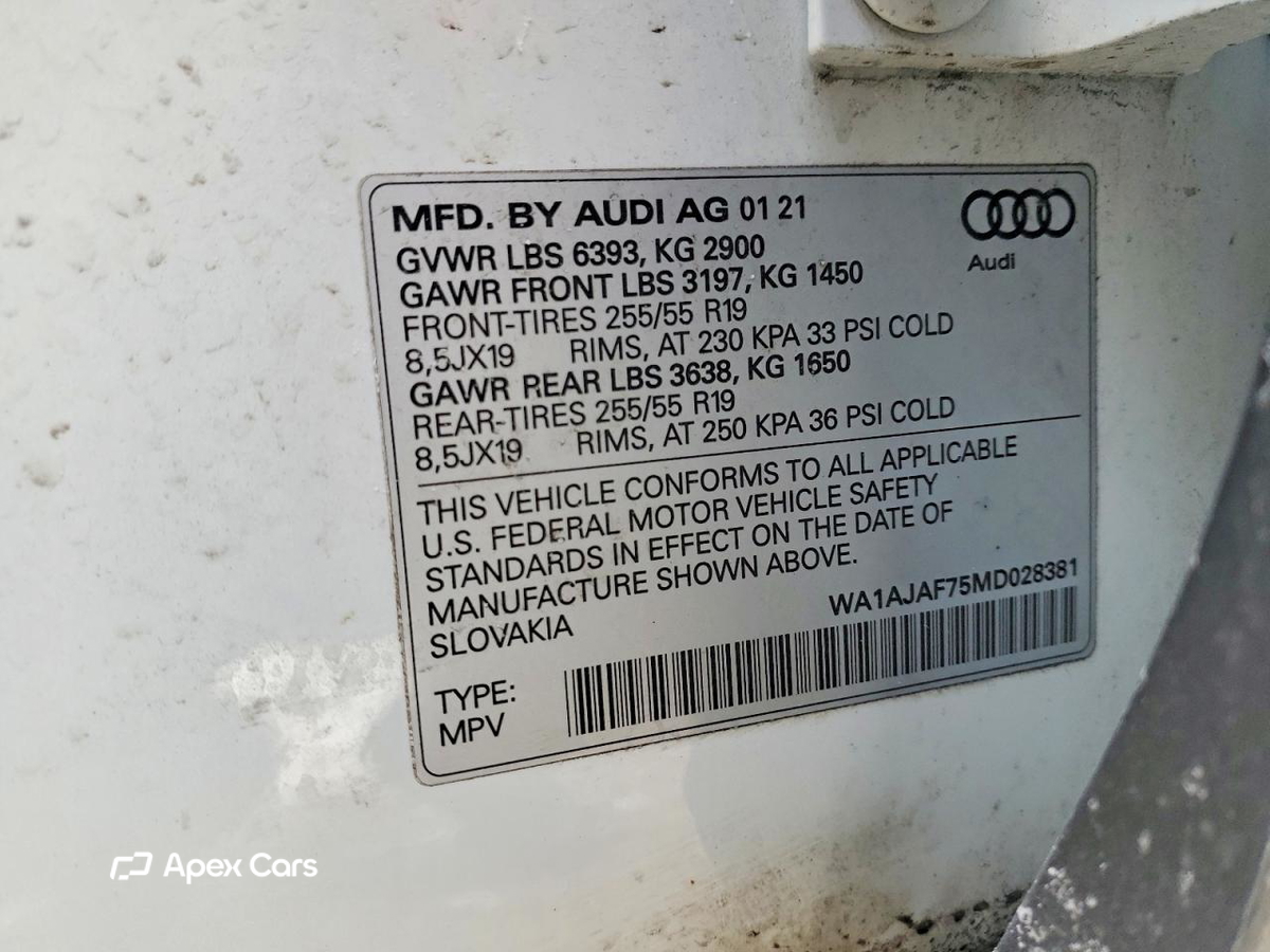 Audi Q7 2021