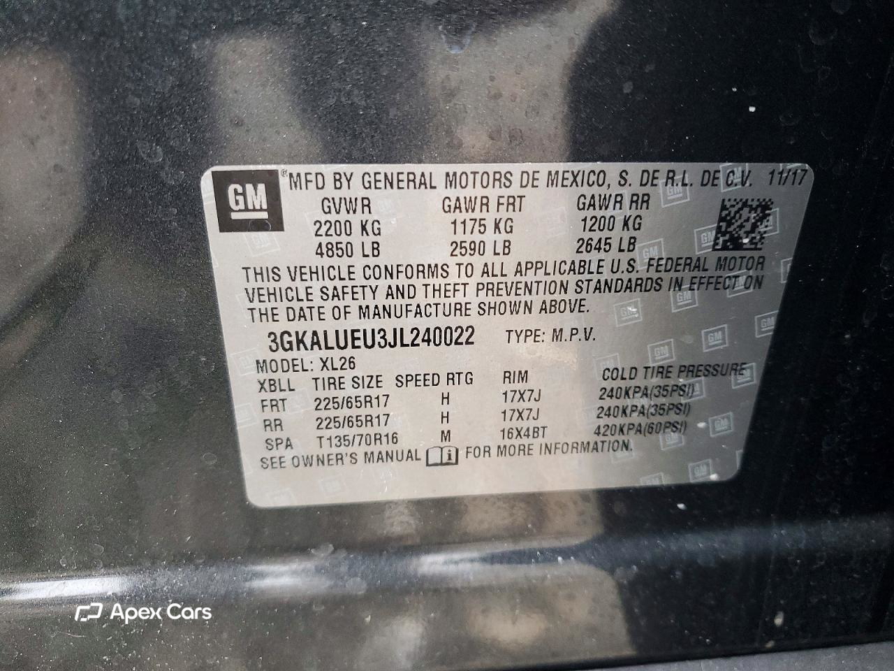 GMC Terrain 2018