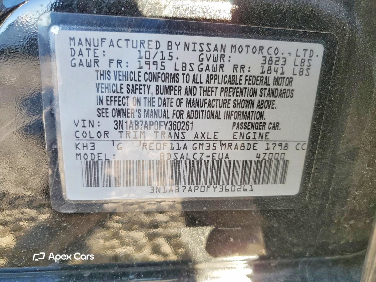 Nissan Sentra 2015