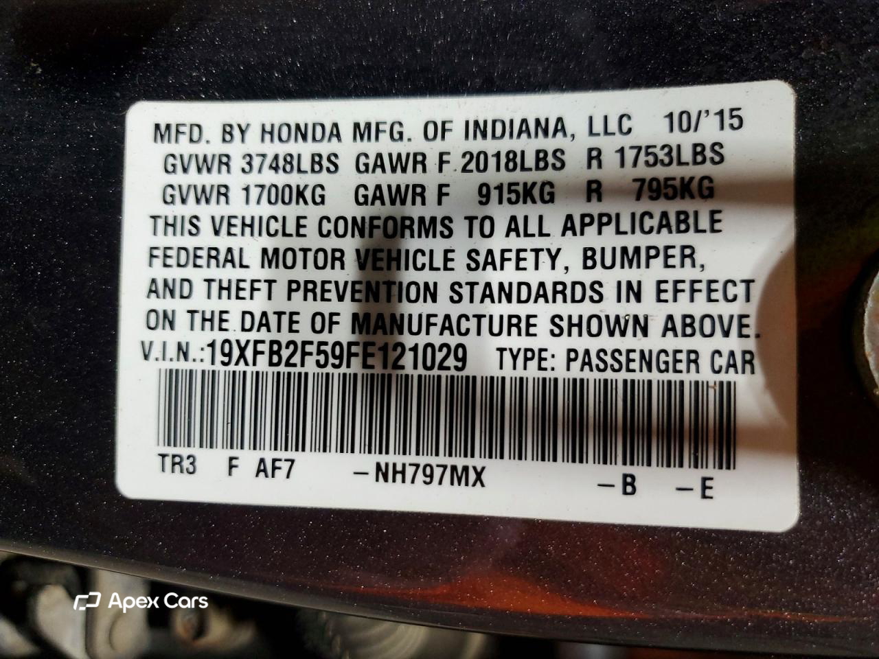 Honda Civic 2015