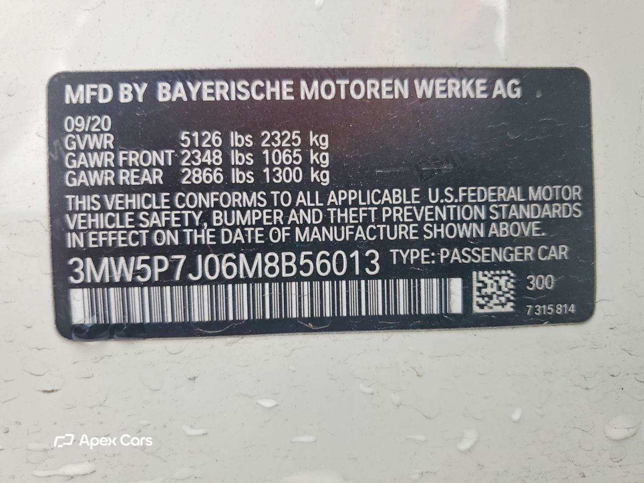 BMW Series 3 2021
