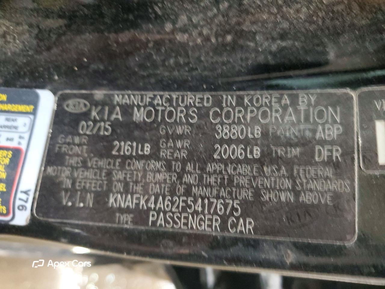 Kia Forte 2015