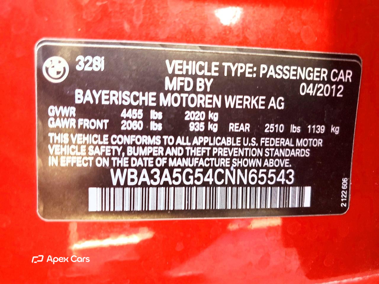 BMW Series 3 2012
