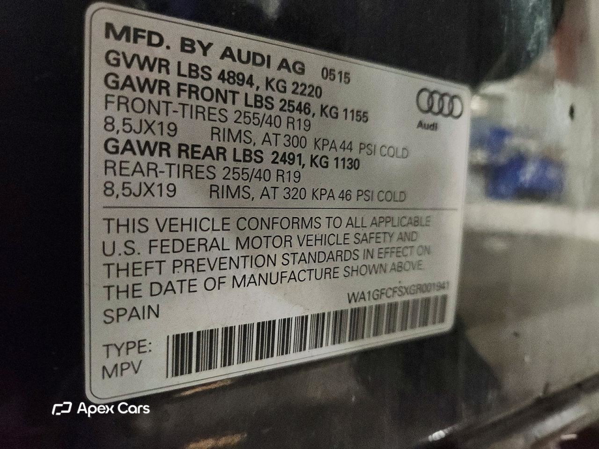 Audi Q3 2016