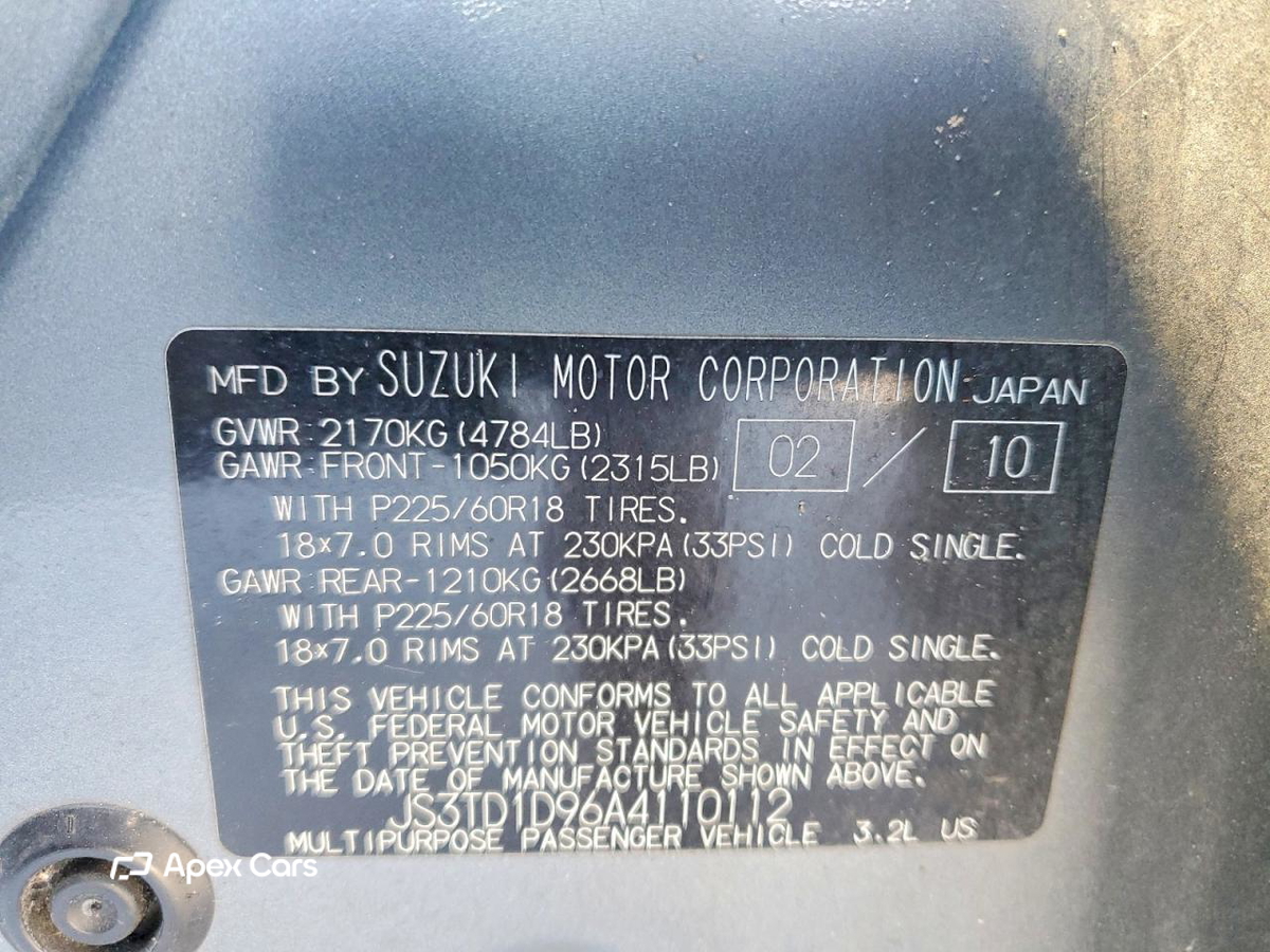 Suzuki Grand Vitara 2010