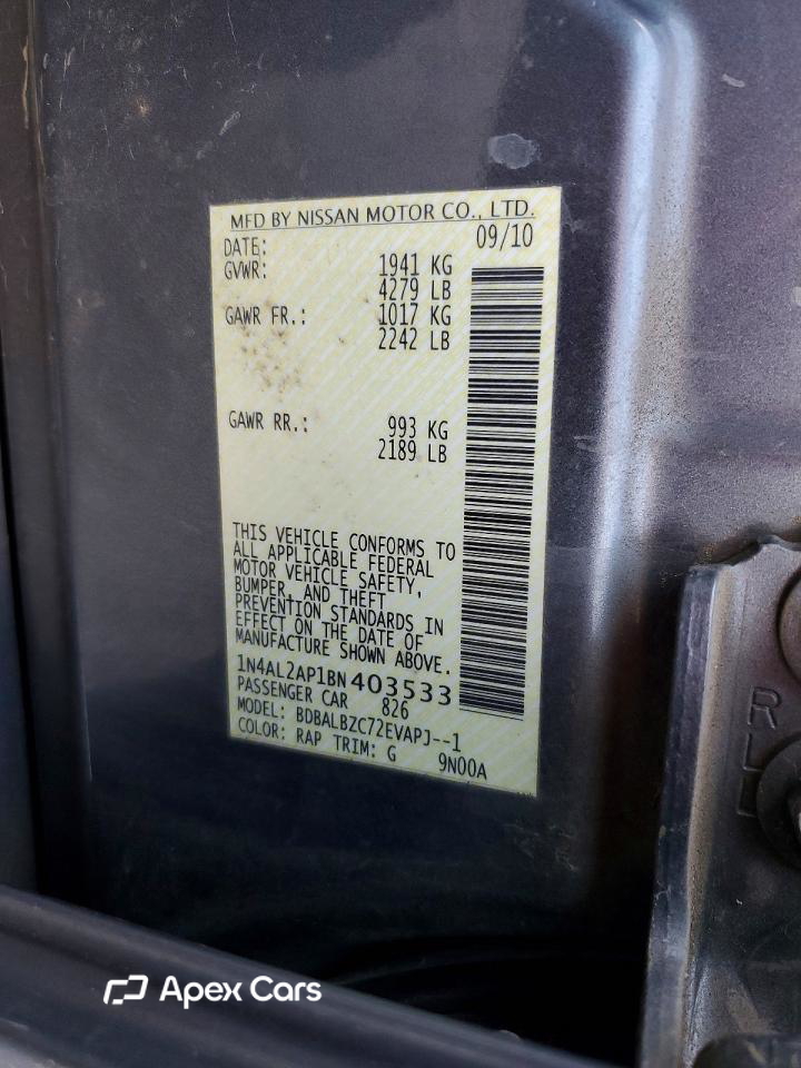 Nissan Altima 2011