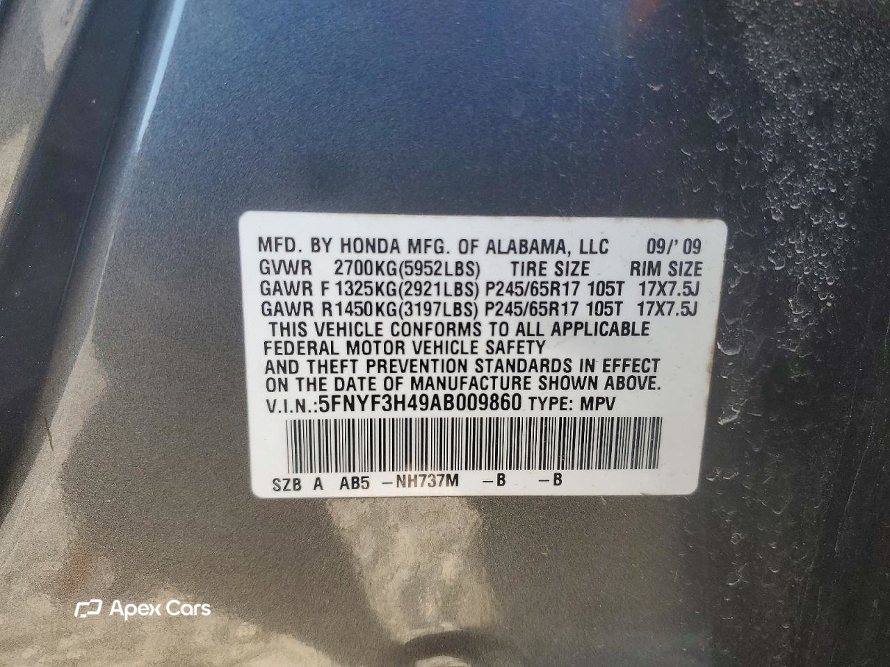 Honda Pilot 2010