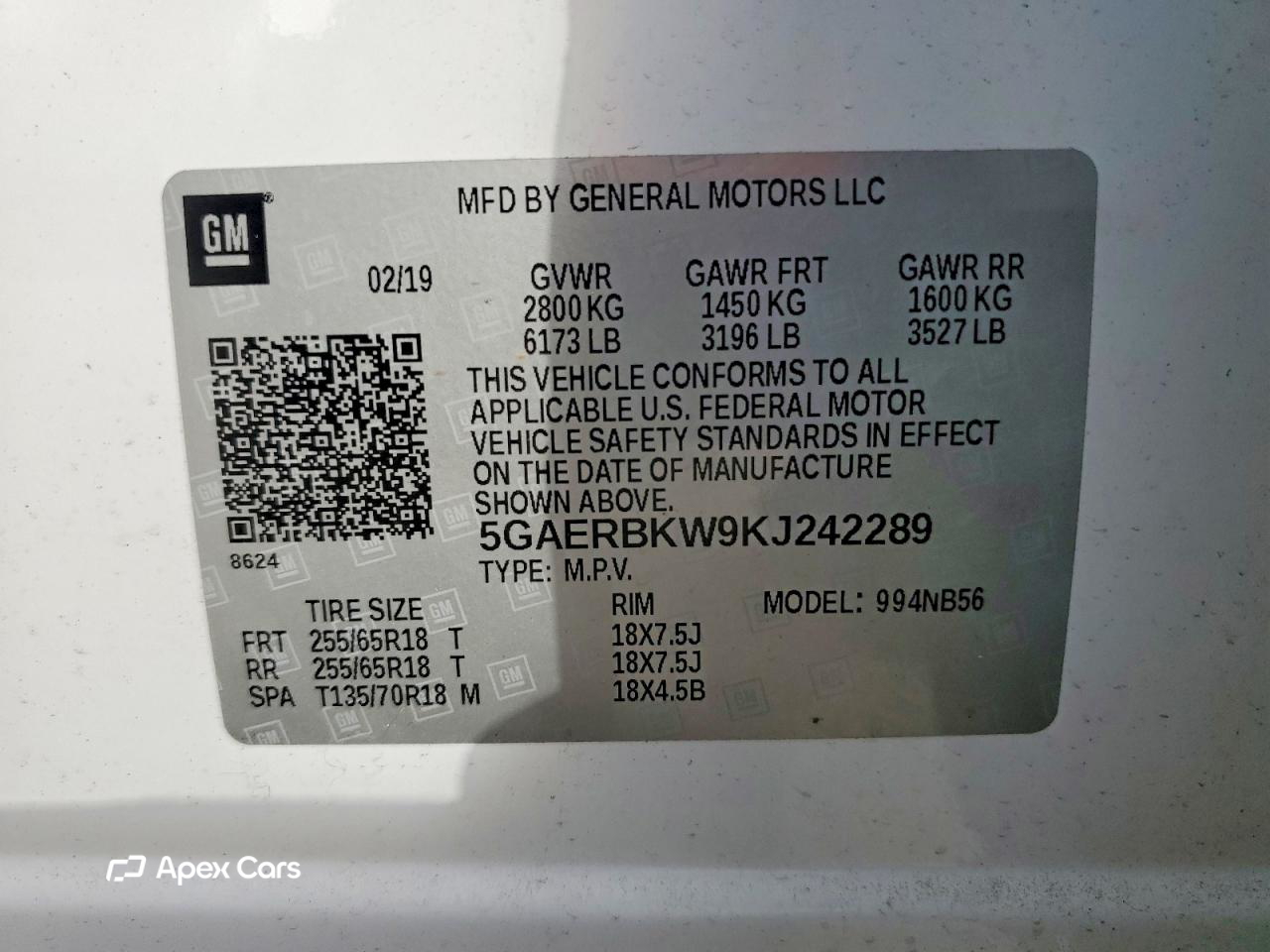 Buick Enclave 2019