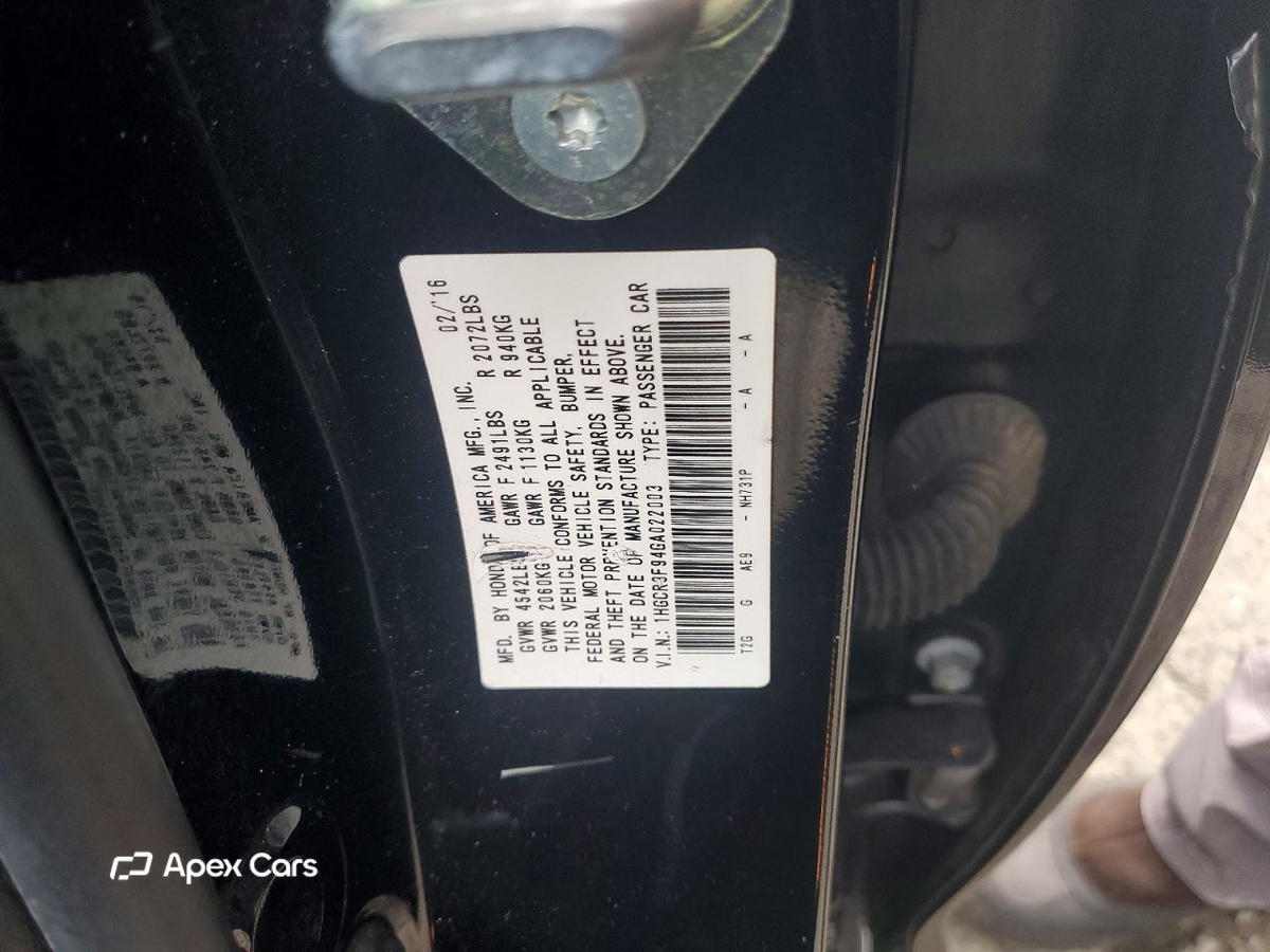 Honda Accord 2016
