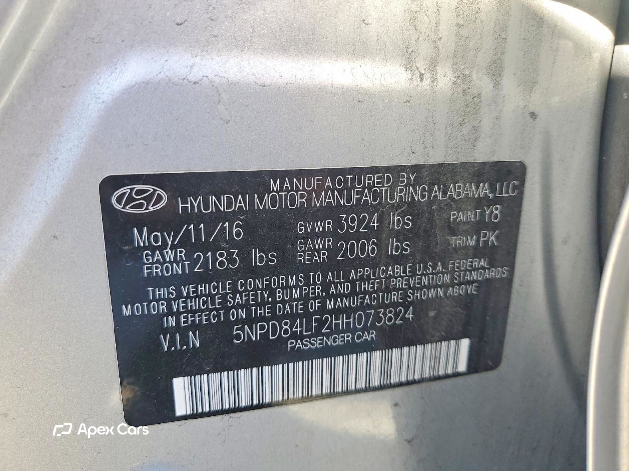 Hyundai Elantra 2017