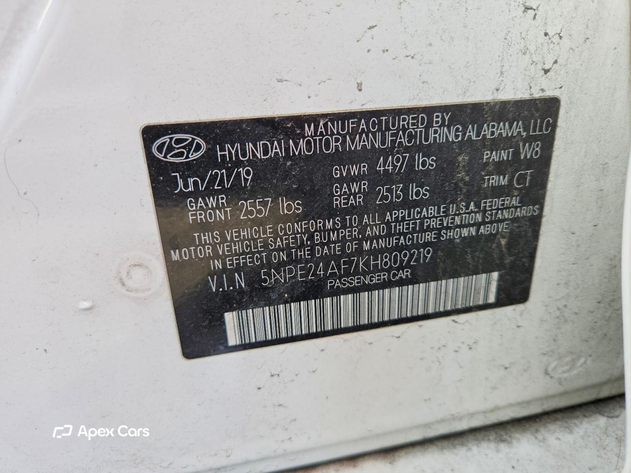 Hyundai Sonata 2019