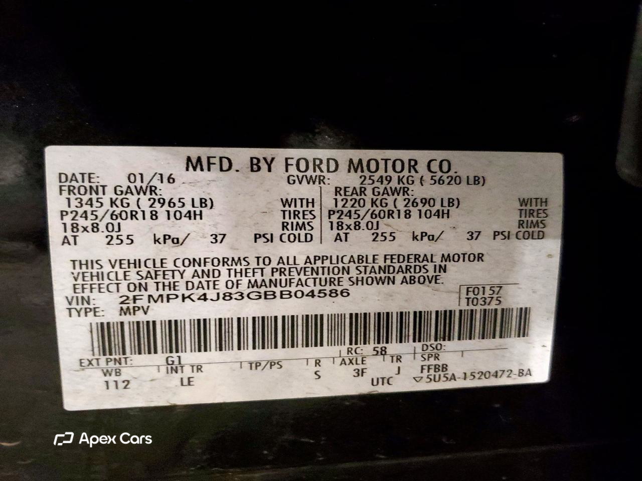 Ford Edge 2016