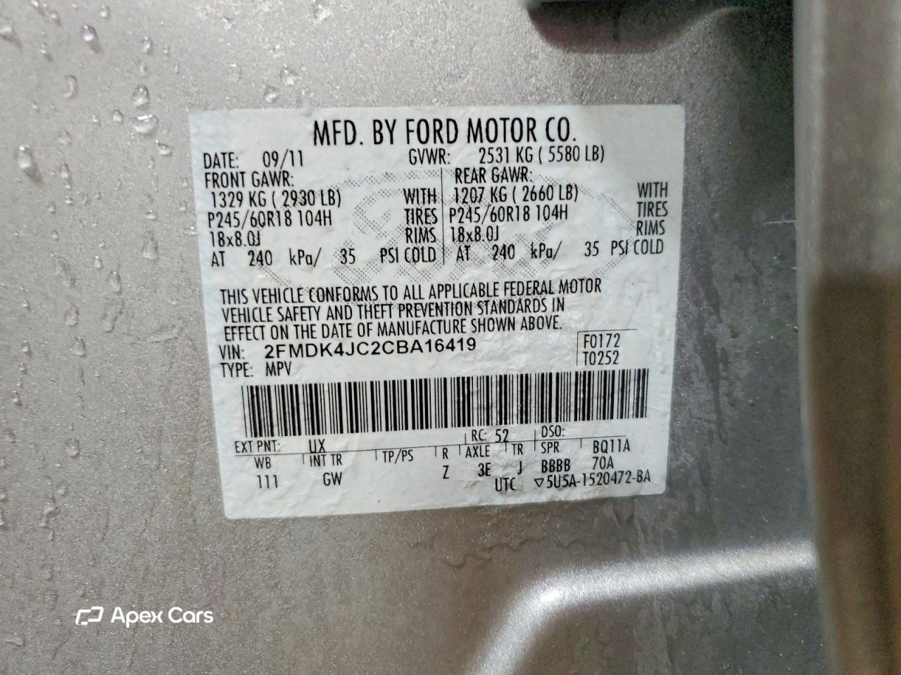 Ford Edge 2012