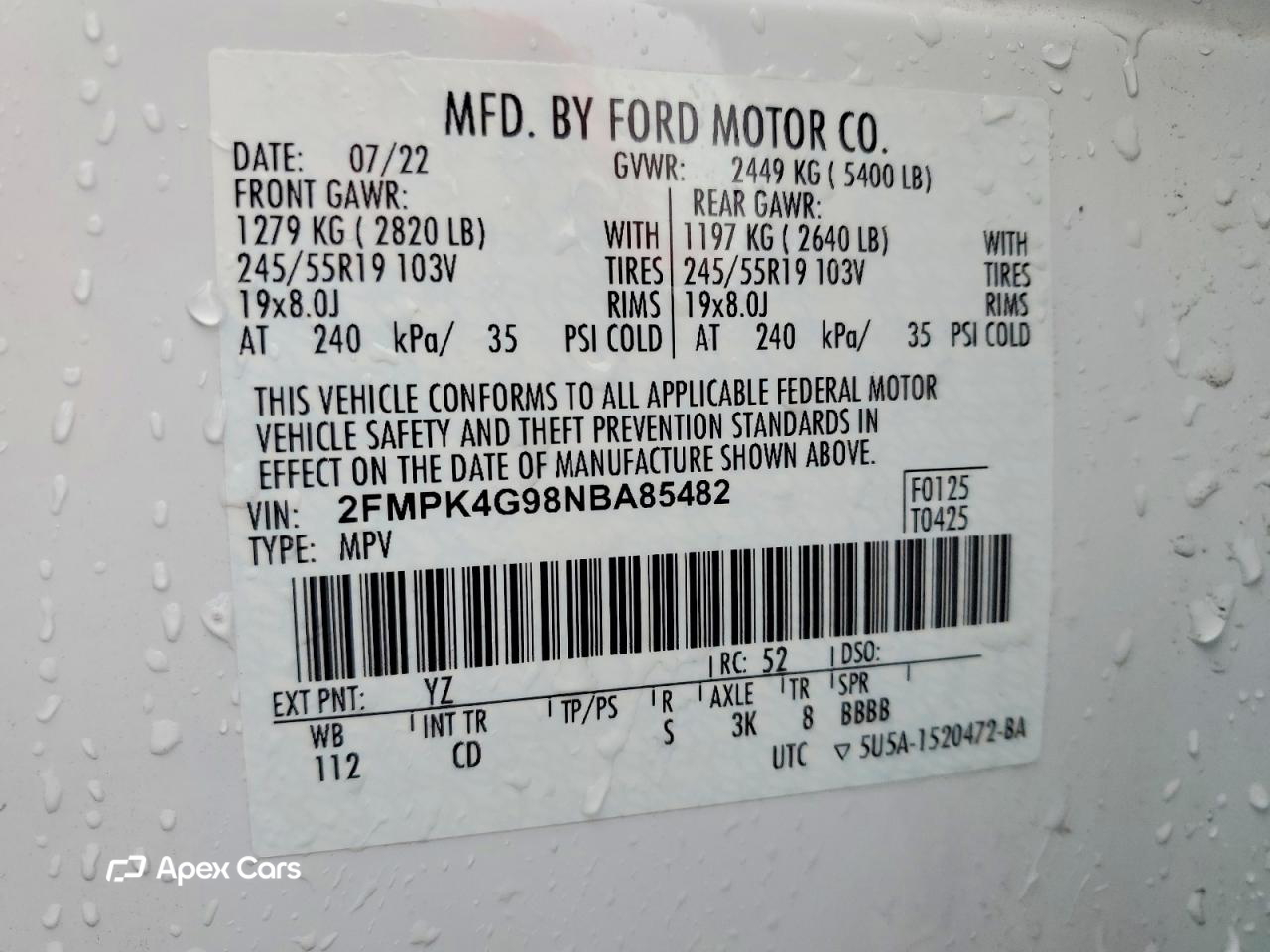 Ford Edge 2022