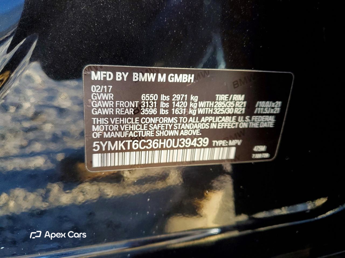 BMW X5 2017