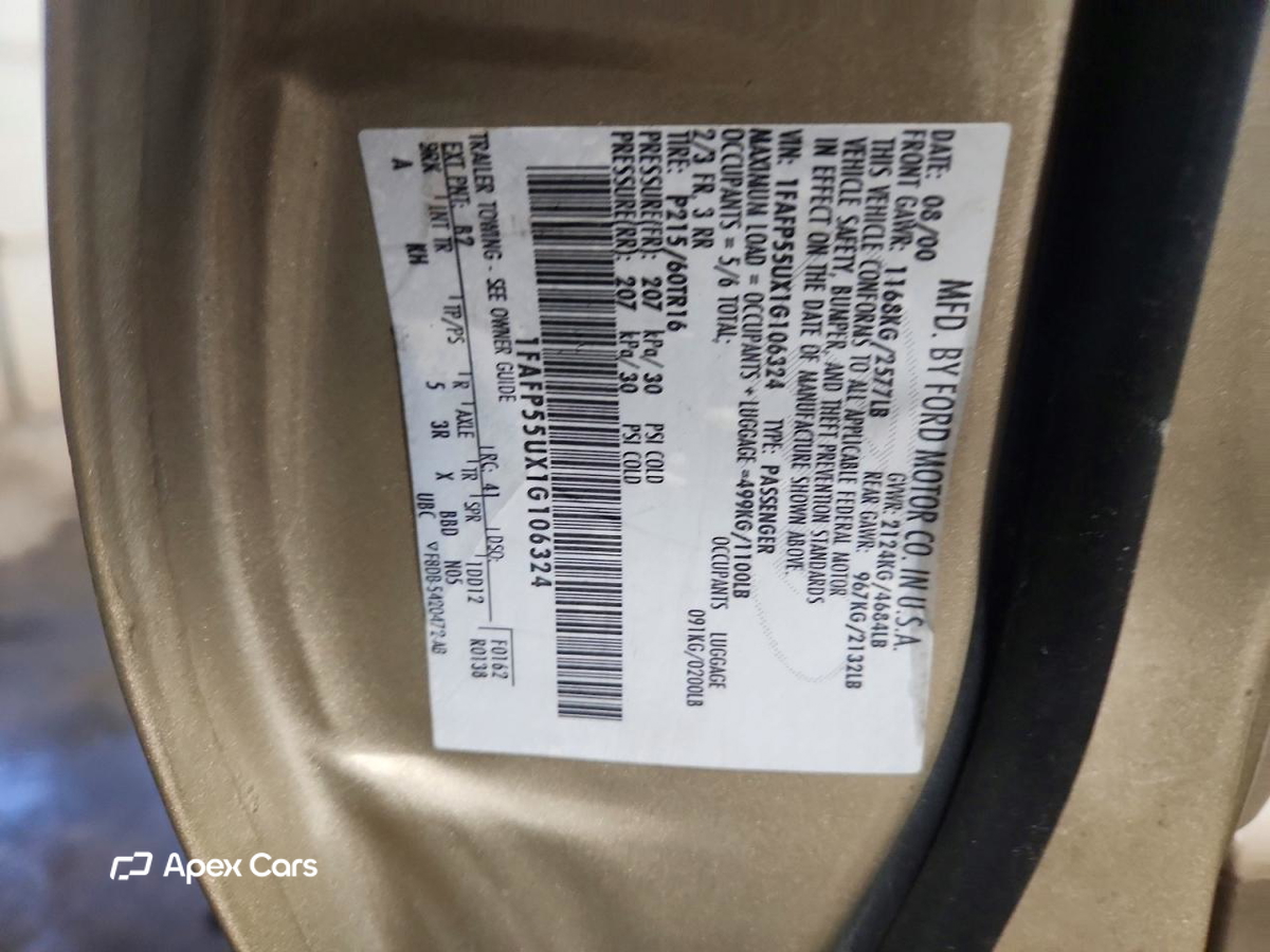 Ford Taurus 2001