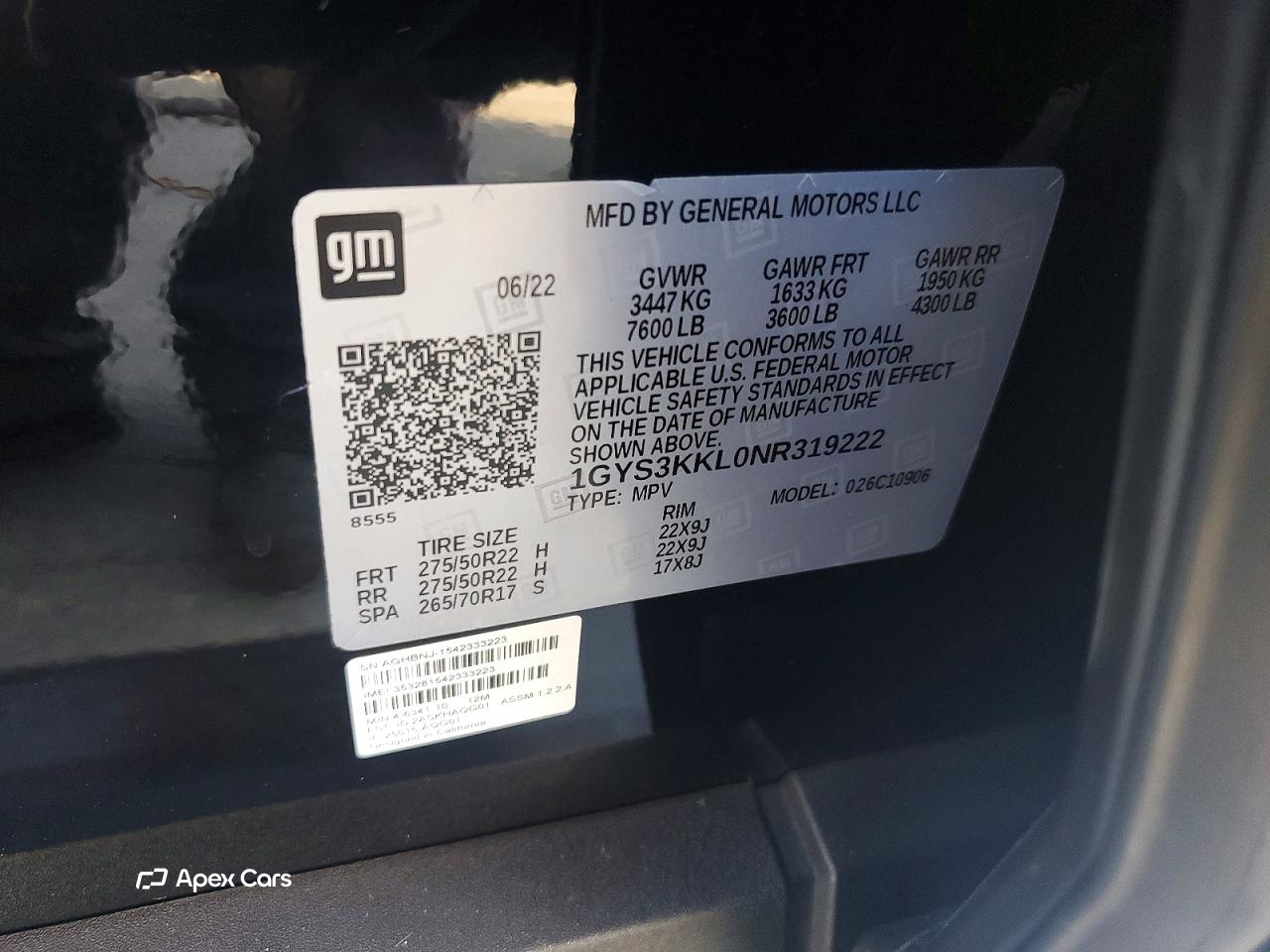 Cadillac Escalade 2022