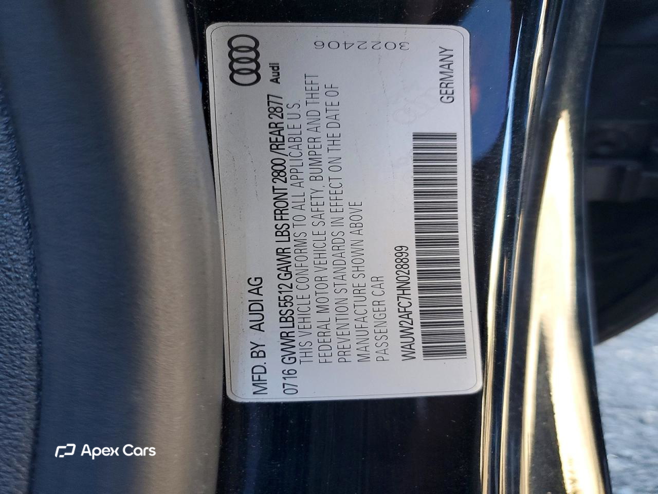 Audi A7 2017