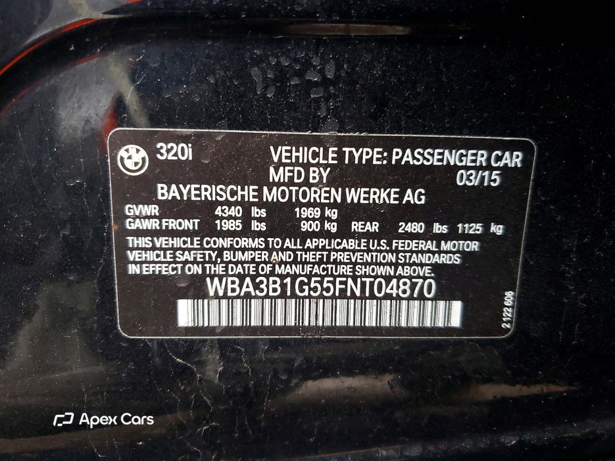 BMW Series 3 2015