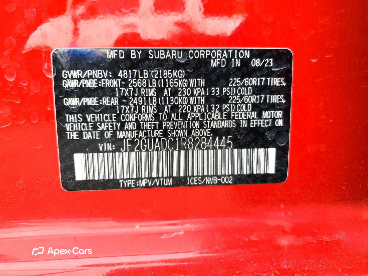 Subaru XV 2024