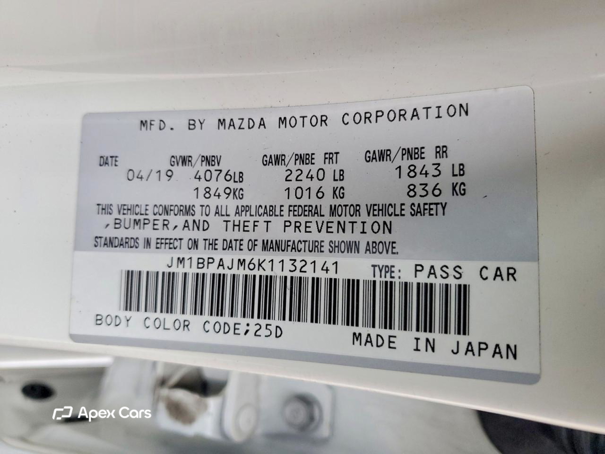 Mazda 3 2019