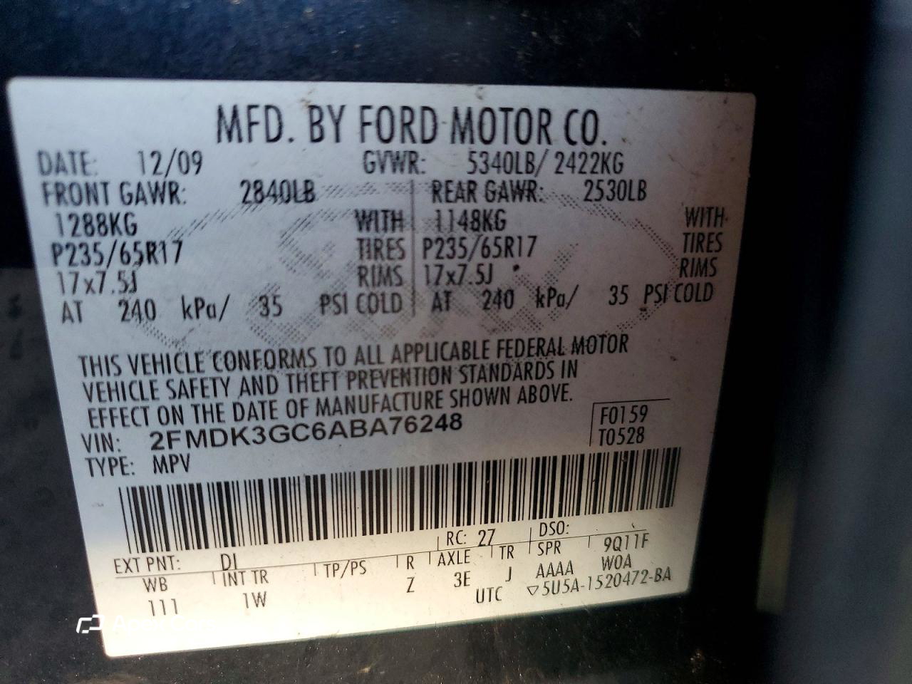 Ford Edge 2010