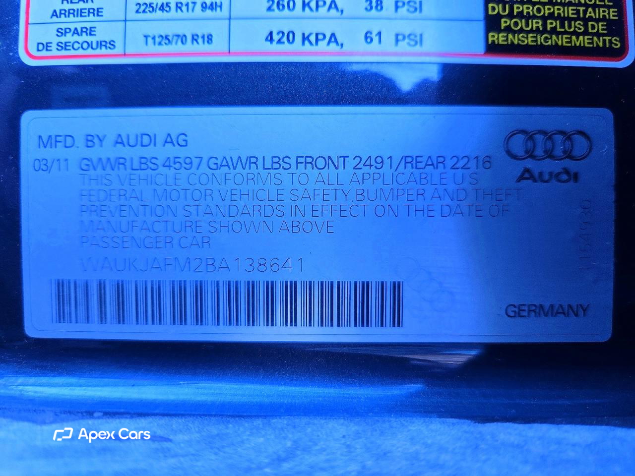 Audi A3 2011