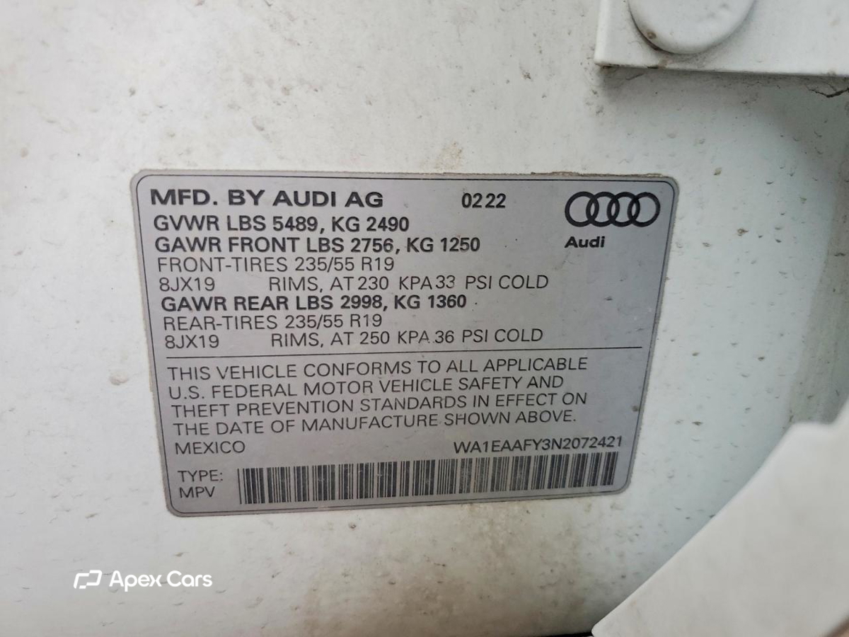 Audi Q5 2022