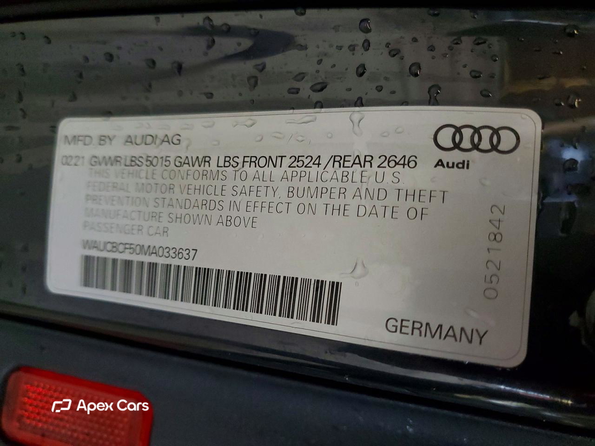 Audi A5 2021