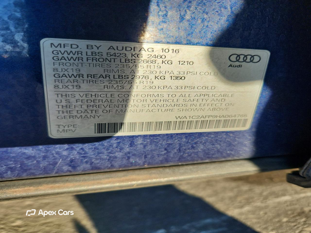 Audi Q5 2017