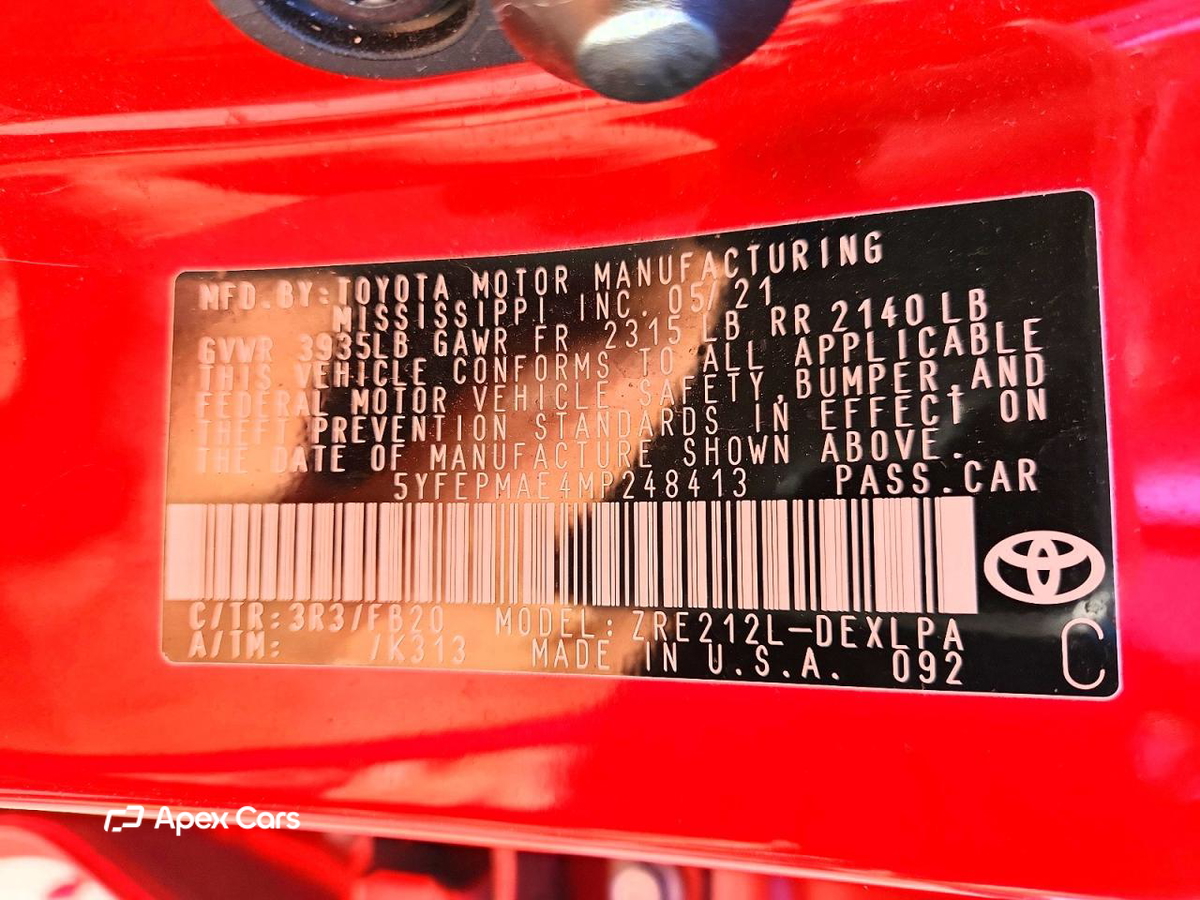 Toyota Corolla 2021