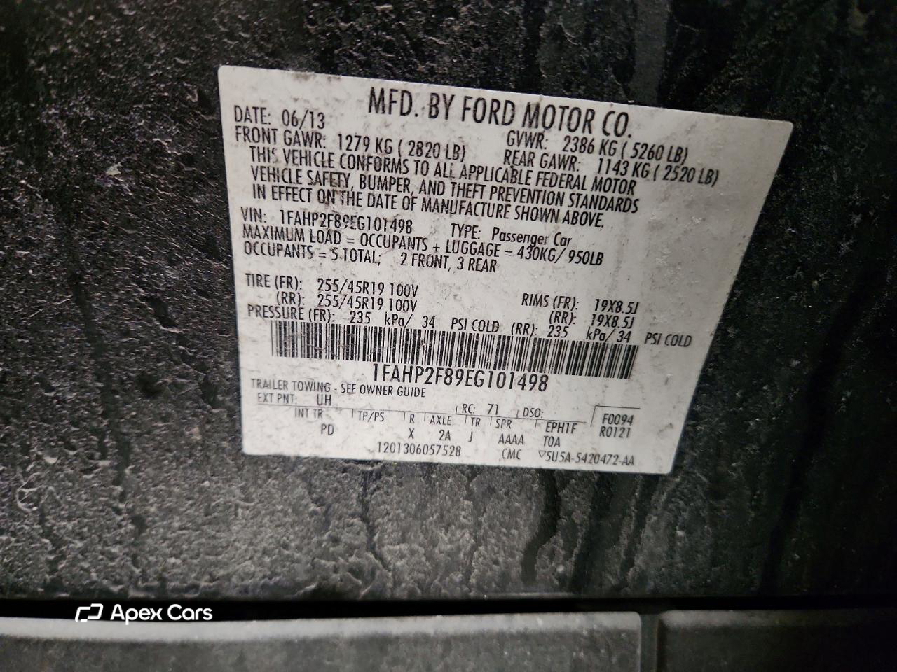 Ford Taurus 2014