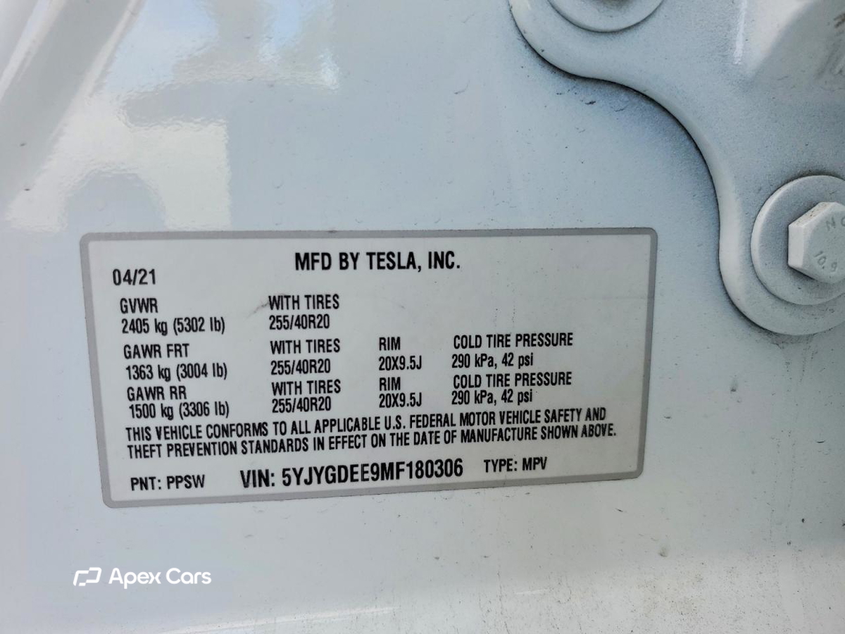 Tesla Model Y 2021