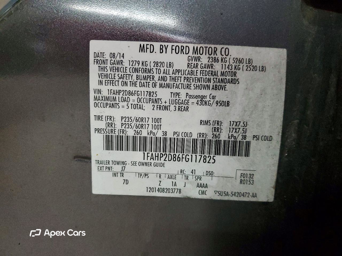 Ford Taurus 2015