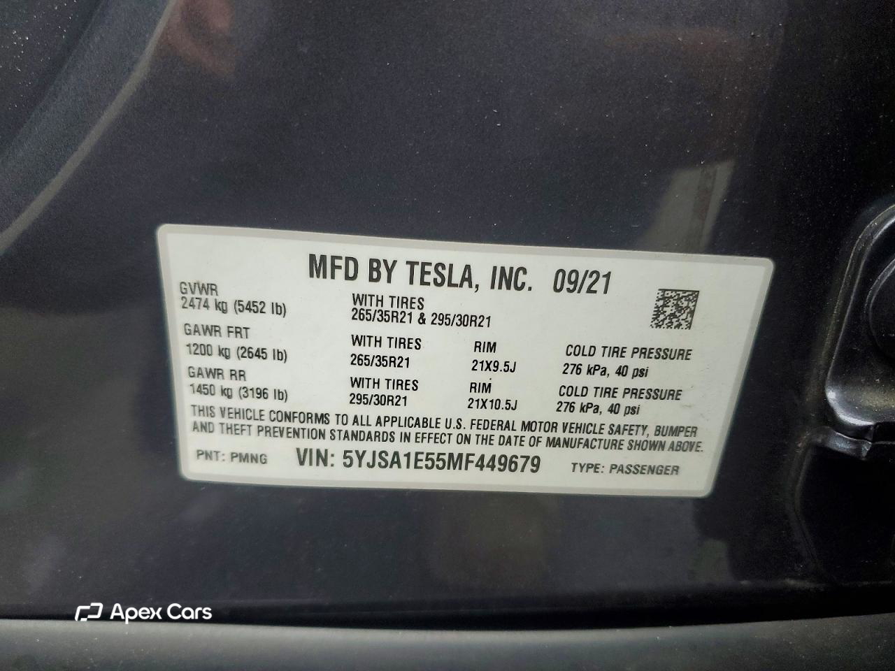 Tesla Model S 2021