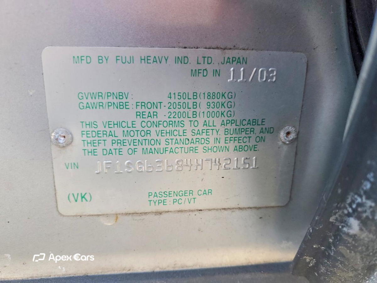 Subaru Forester 2004
