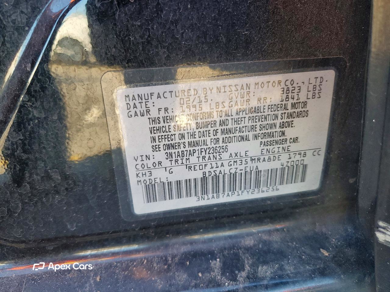Nissan Sentra 2015