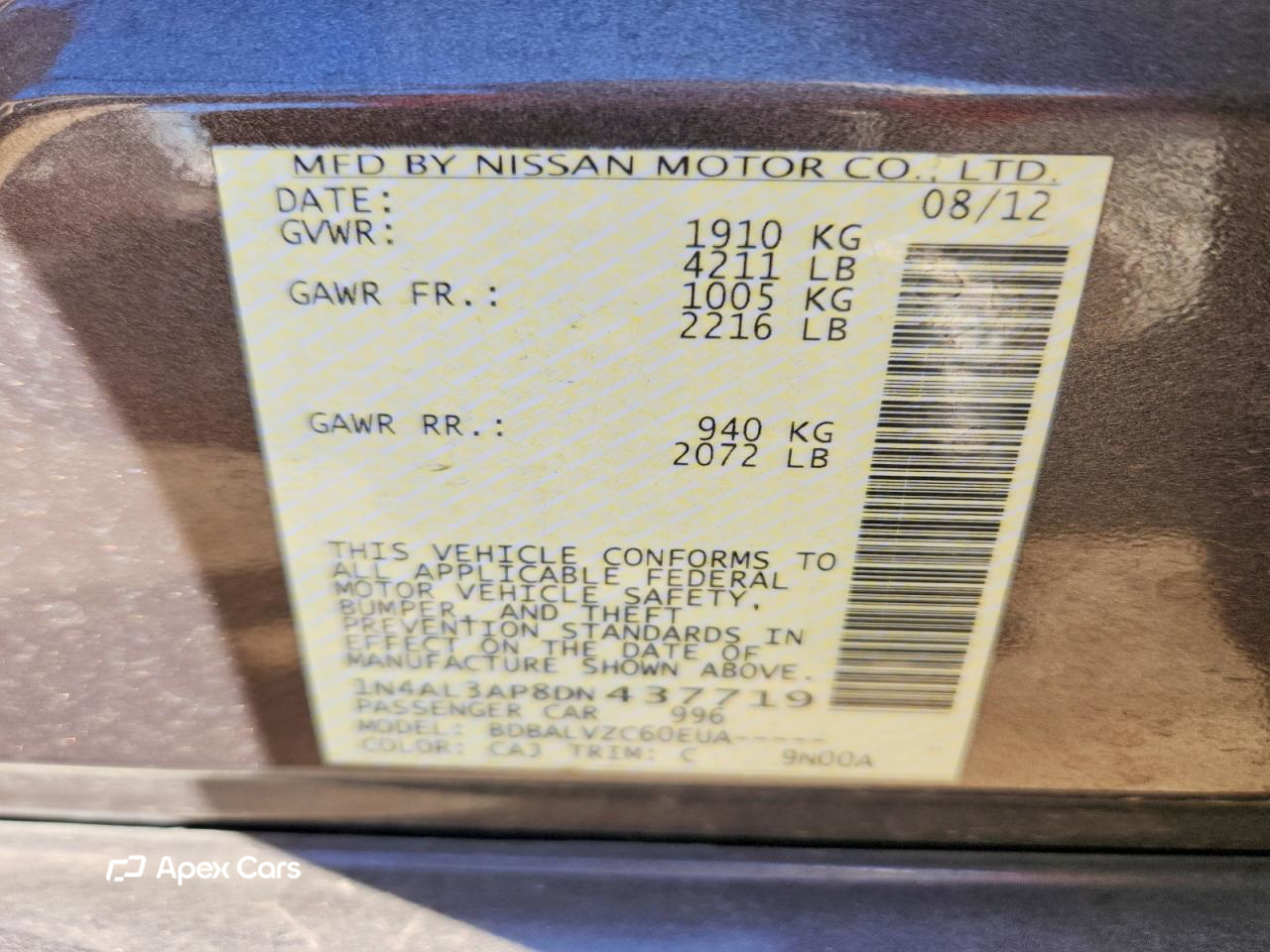 Nissan Altima 2013