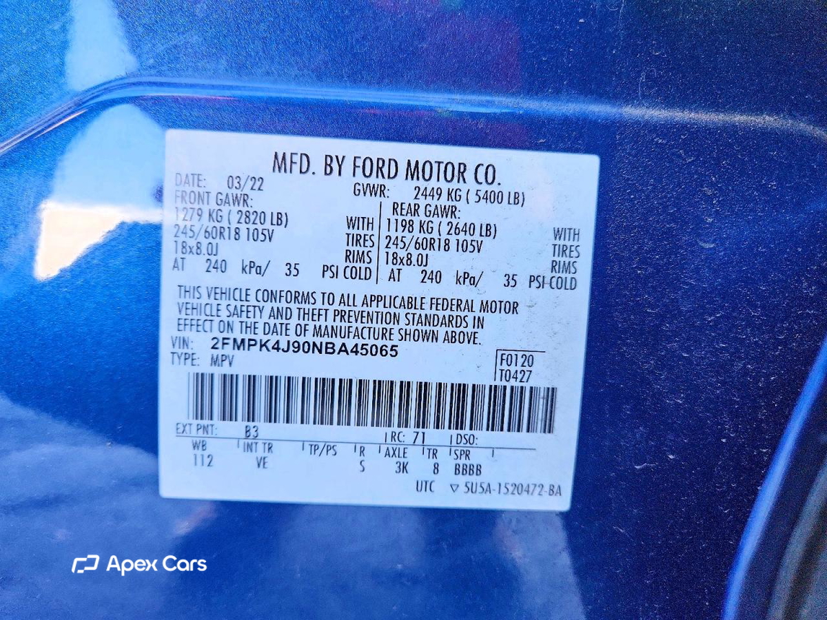 Ford Edge 2022