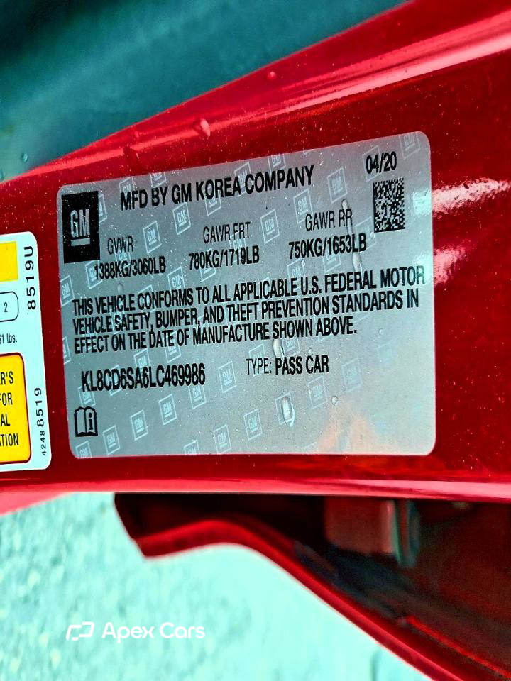 Chevrolet Spark 2020